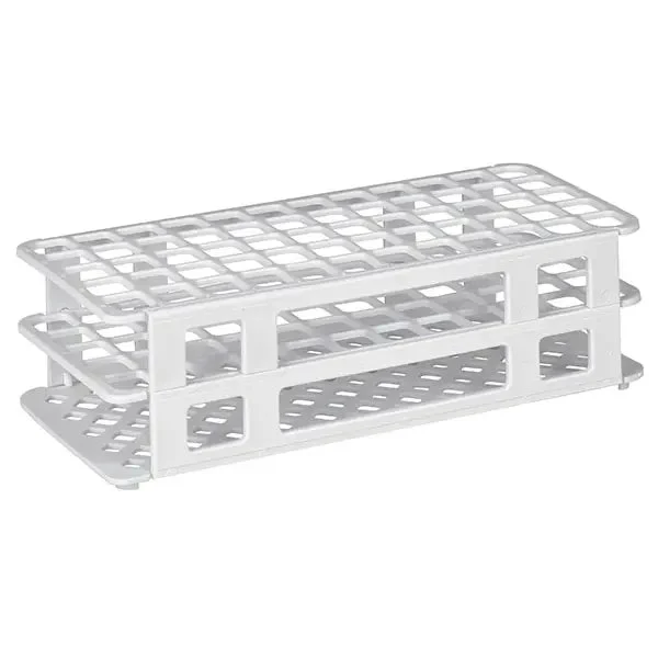 Universalständer für Probenröhrchen | 90 Bohrungen | Loch 13 mm | 246.5 x 104 x 60 mm