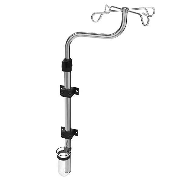 Wand-Infusionshalter gebogen