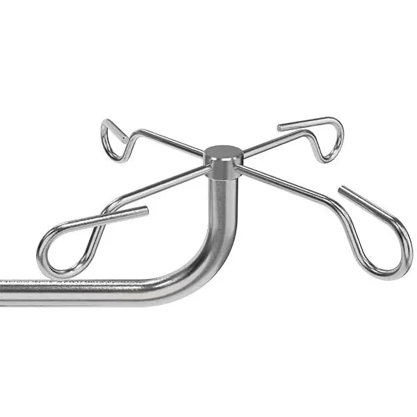 Wand-Infusionshalter gebogen