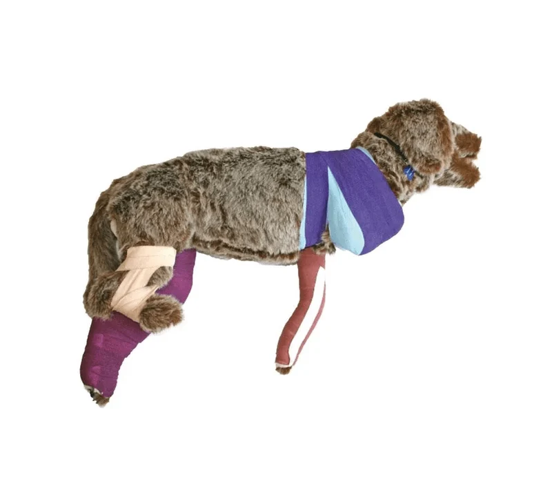 Rufus Verbandtrainingspuppe Hund lebensgroß
