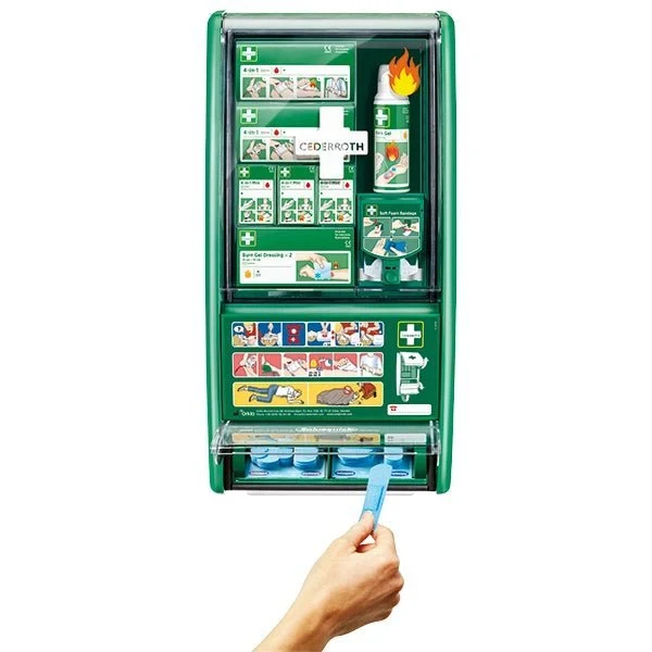 First Aid & Burn Station