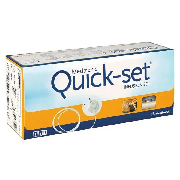 Quick-Set mit Teflonkanüle - Ohne Luer-Lock-Ansatz