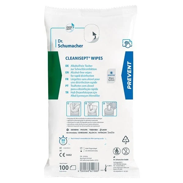 Dr. Schumacher Cleanisept Wipes/Maxi