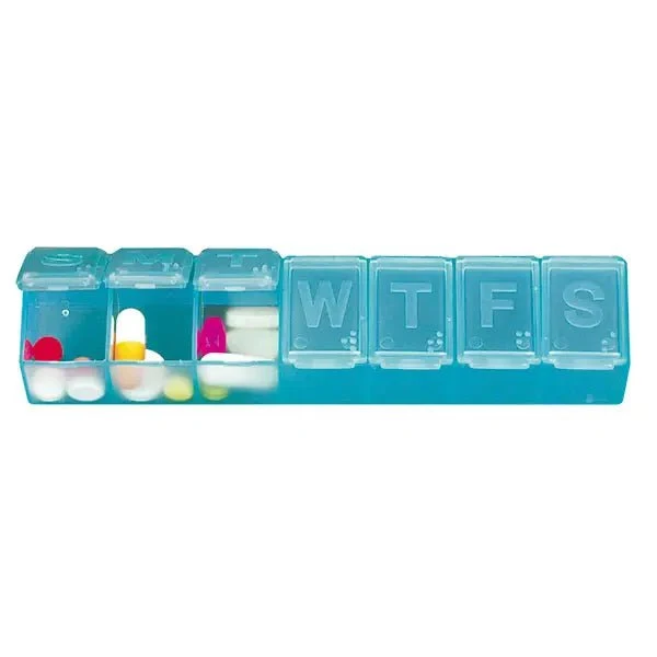 Pillenbox Medikamenten-Wochendosierer klein