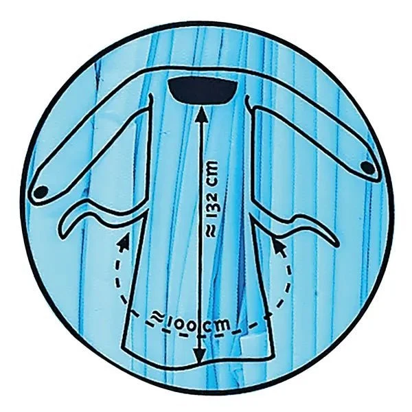 CPE-Kittel | XL | blau | 132 cm