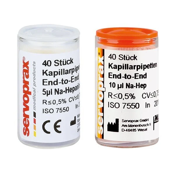 Servoprax Ersatzkapillaren