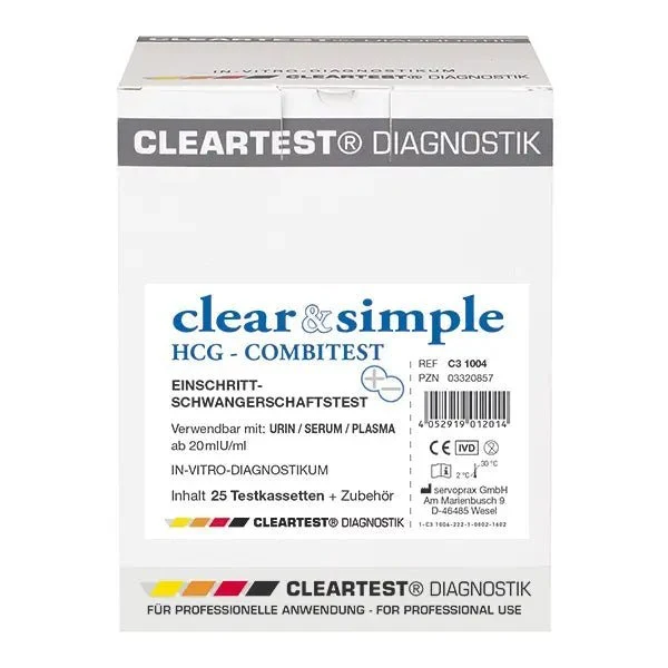 CLEARTEST HCG Combi Schwangerschaftstest