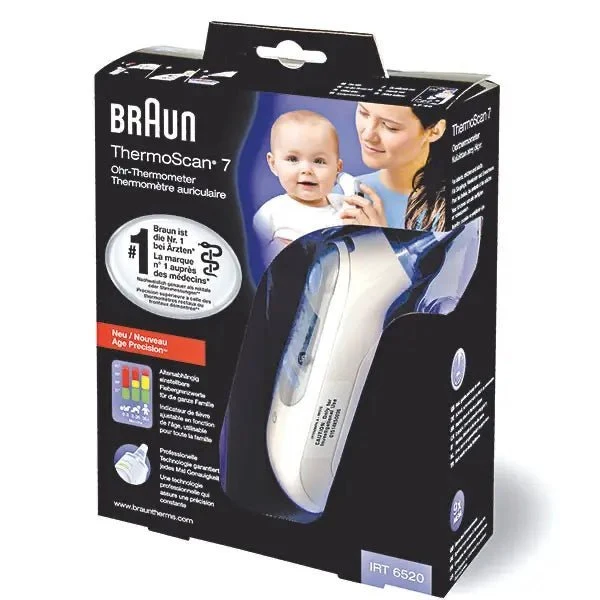 Braun Ohrthermometer mit Altersanpassung