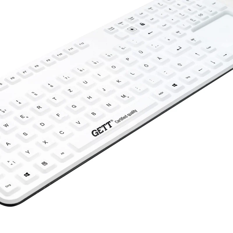 Gett Einbau-Silikontastatur mit Touchpad