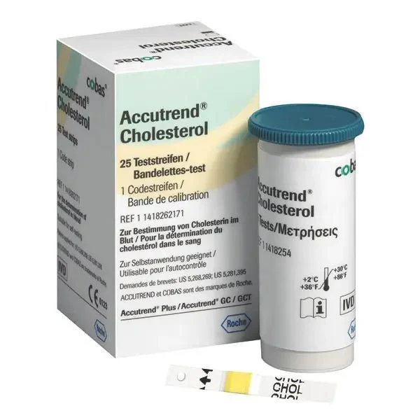 Accutrend Cholesterol Teststreifen