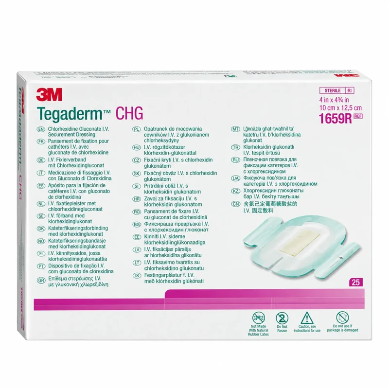 Tegaderm CHG Chlorhexidingluconat I.V. Fixierverband
