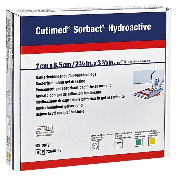 Cutimed Sorbact Hydroactive Kompressen