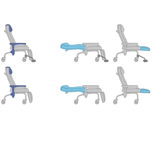 Comfort Transportstuhl - Ruhesessel FREE
