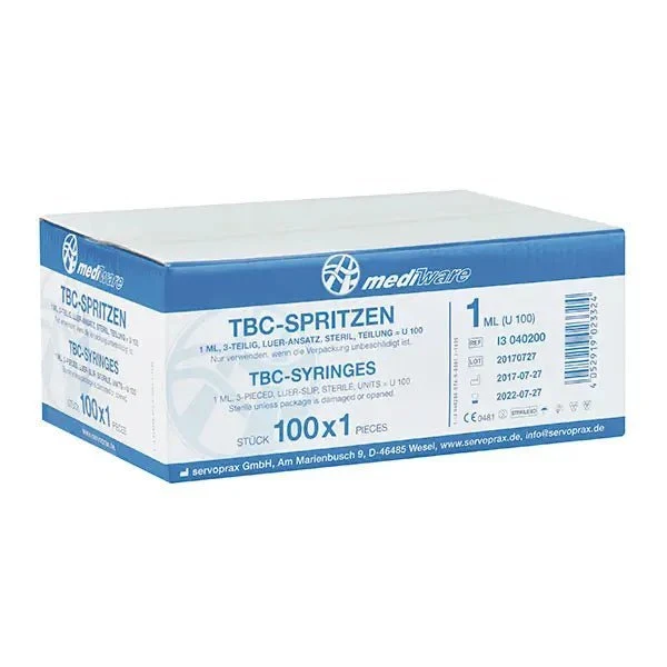 Mediware Tuberkulinspritzen 1 ml