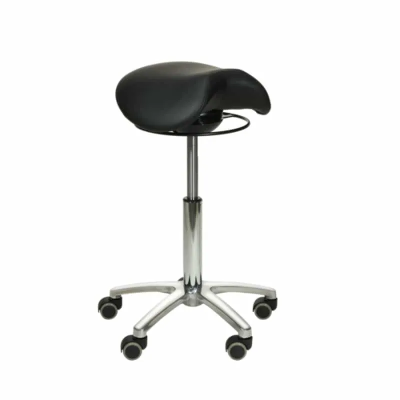 Sattelsitz-Hocker mit Schwing-Mechanismus