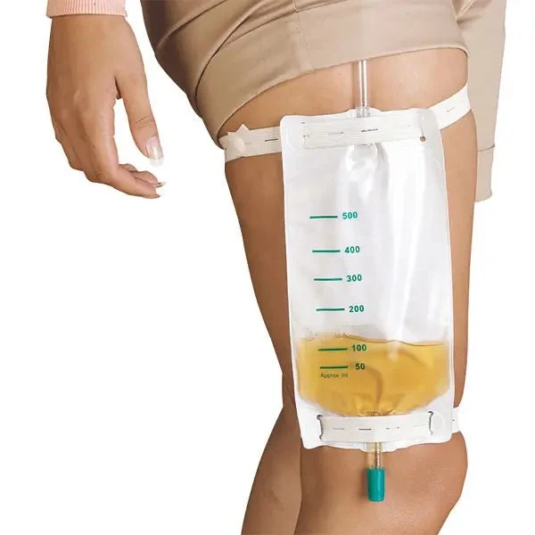 DCT Fixierband für Beinbeutel elastisch mit Einknopfverschluss