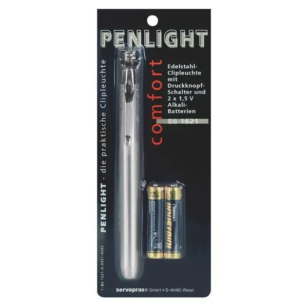 Penlight Comfort - Edelstahl