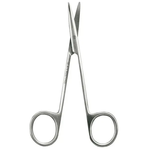 Präparierschere gebogen | 11,5 cm