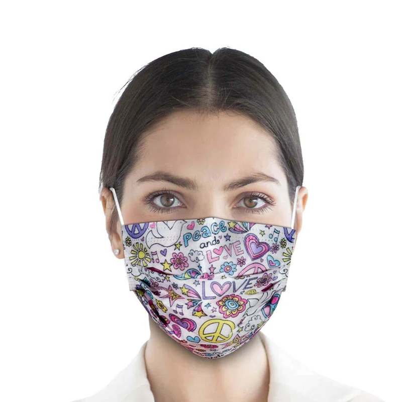 Teqler OP-Masken mit Muster