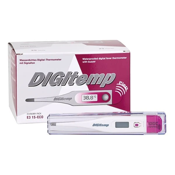 Elektronisches Fieberthermometer - DIGItemp im Einzeldisplay