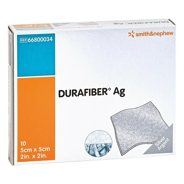Durafiber™ Ag - Gelbildende Wundauflage