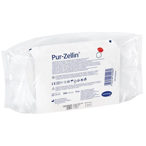 Pur Zellin - 4 x 5 cm. keimreduziert