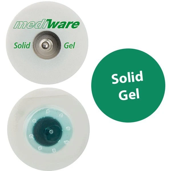 Mediware Kinder-Elektrode Solid Gel, EKG, Druckknopf