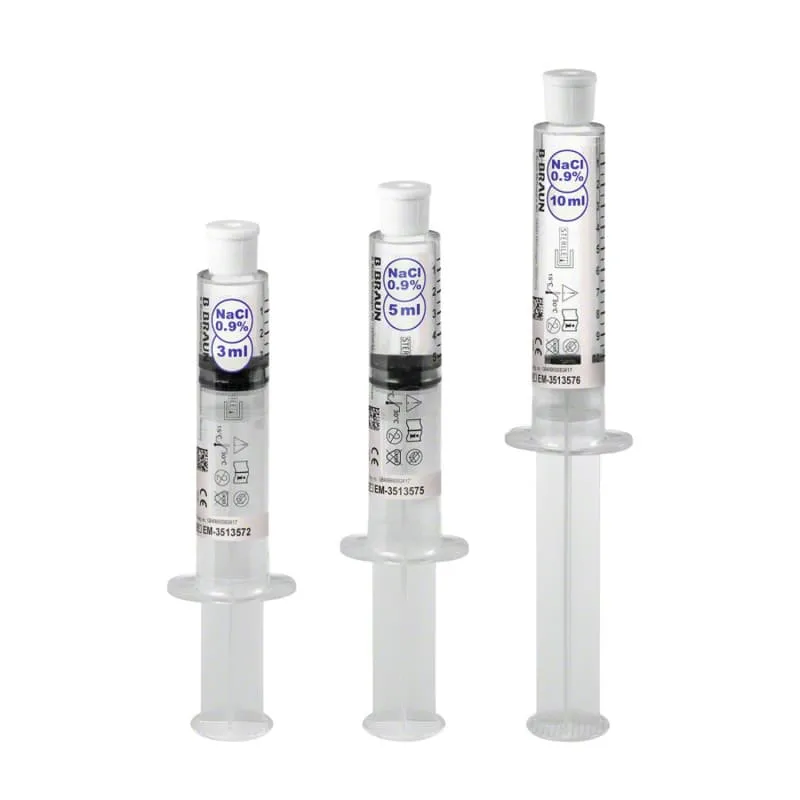 Omniflush® vorbefüllte Spülspritzen