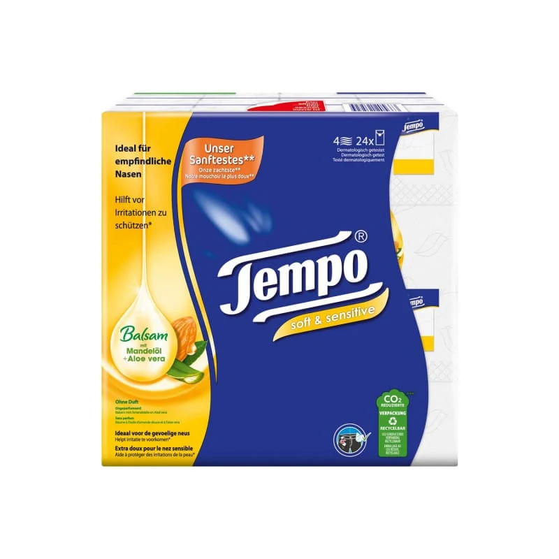 TEMPO Taschentücher Soft & Sensitiv