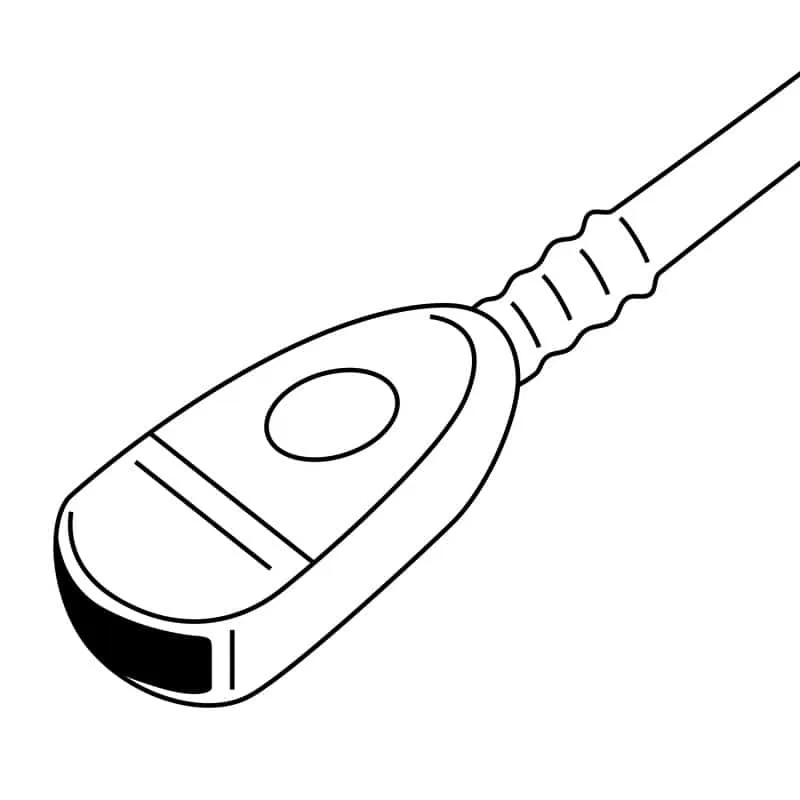 Mikrokonvexsonde