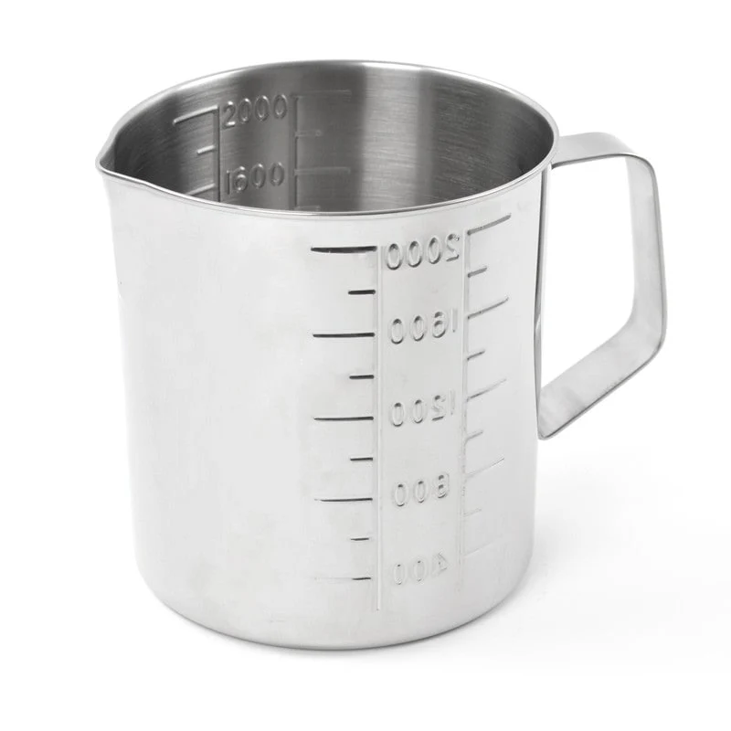 Messbecher, Edelstahl