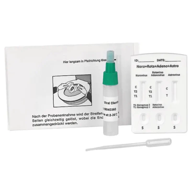 CLEARTEST Noro Rota Adeno Astrovirus – 4-fach Stuhltest