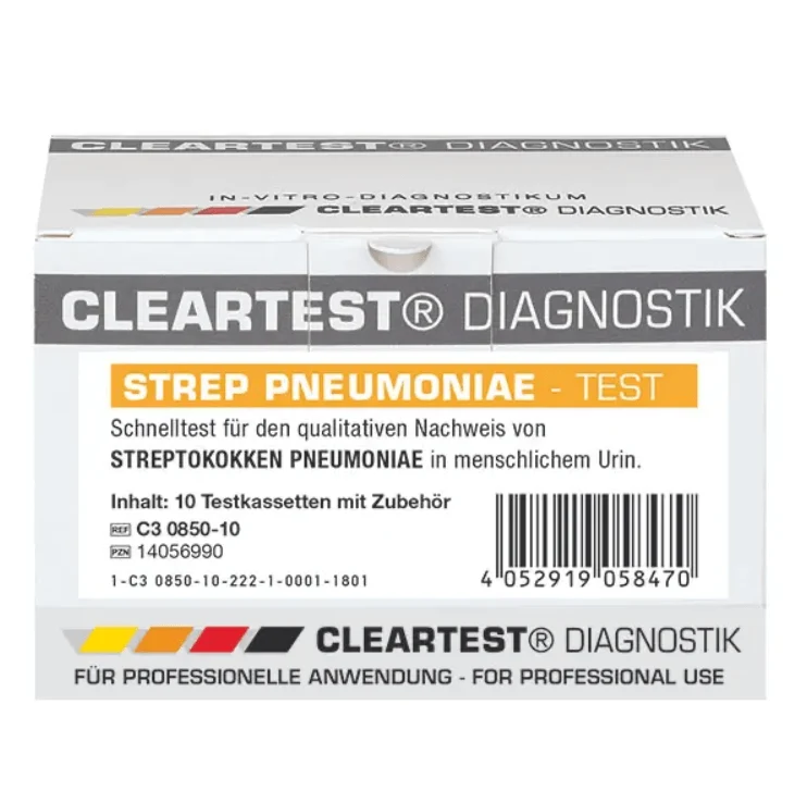 CLEARTEST Pneumokokken – Urin Schnelltest