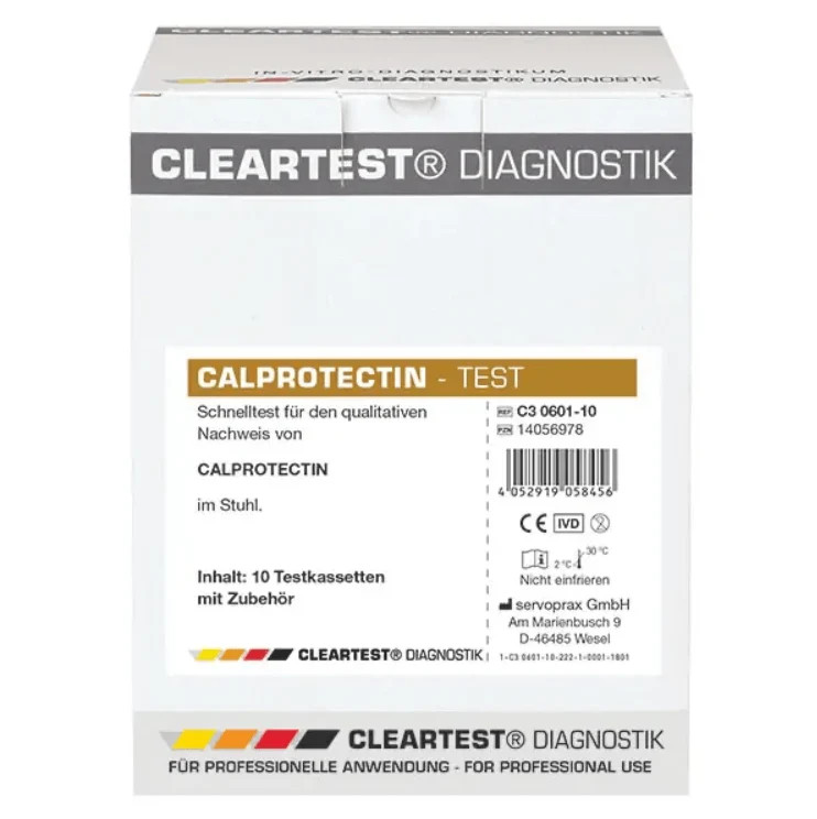 CLEARTEST Calprotectin – Stuhl Schnelltest