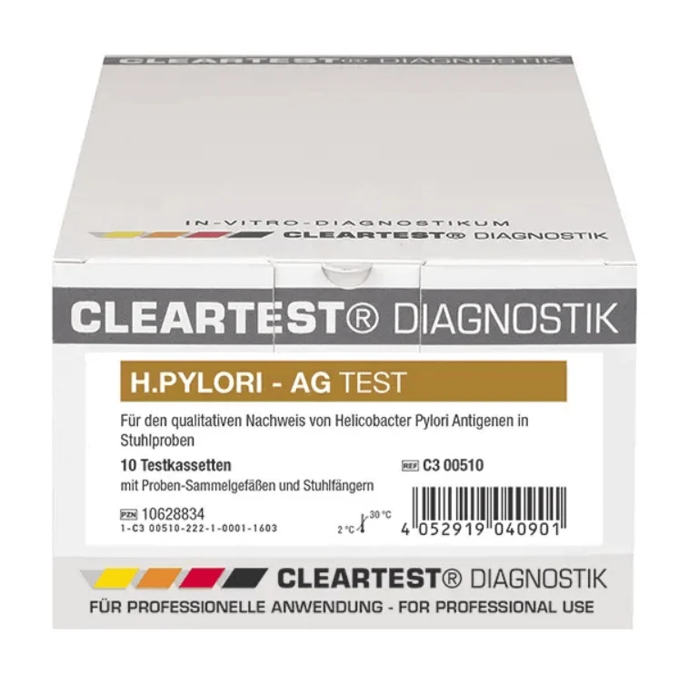 CLEARTEST H. pylori AG Stuhl – Antigen Schnelltest