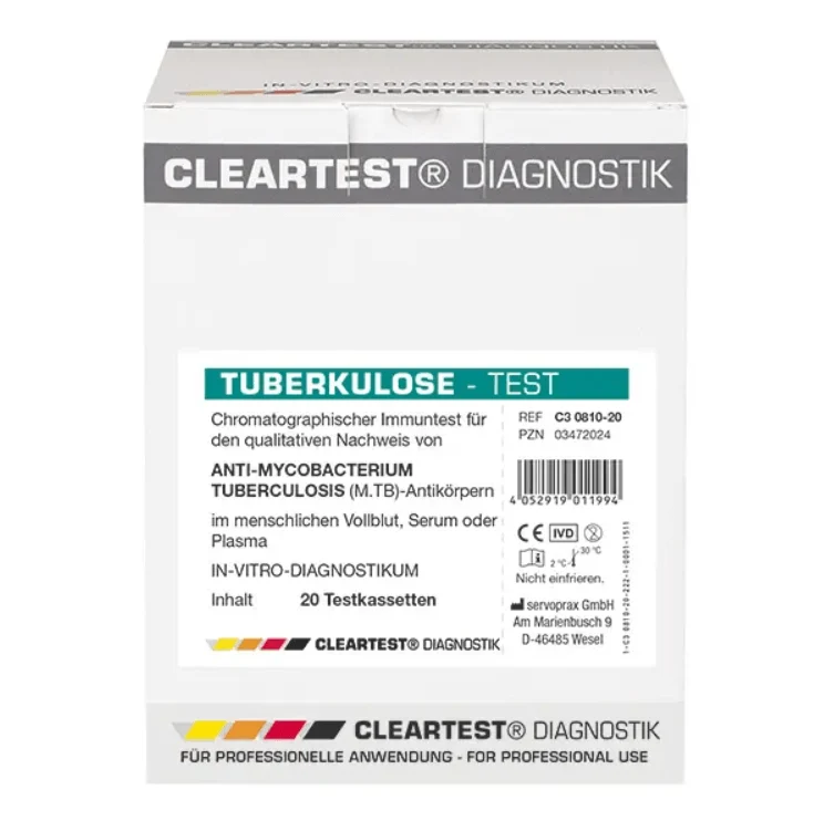 CLEARTEST Tuberkulose Immunoassay – TB Schnelltest