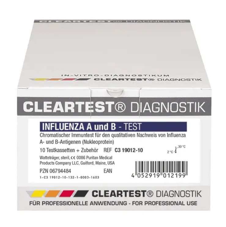 CLEARTEST Influenza Antigen Test – Influenza A/B Schnelltest