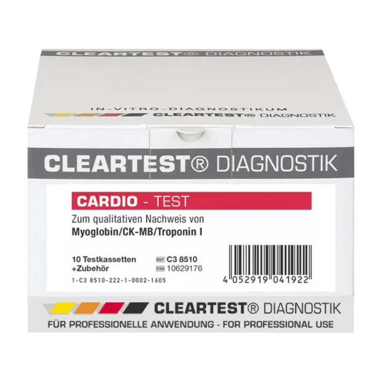 CLEARTEST Cardio Myoglobin/CK-MB/Trop I