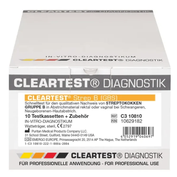Cleartest Strep B – GBS Schnelltest