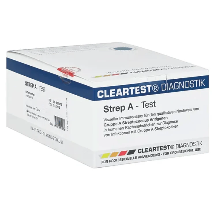 CLEARTEST Strep A Teststreifen