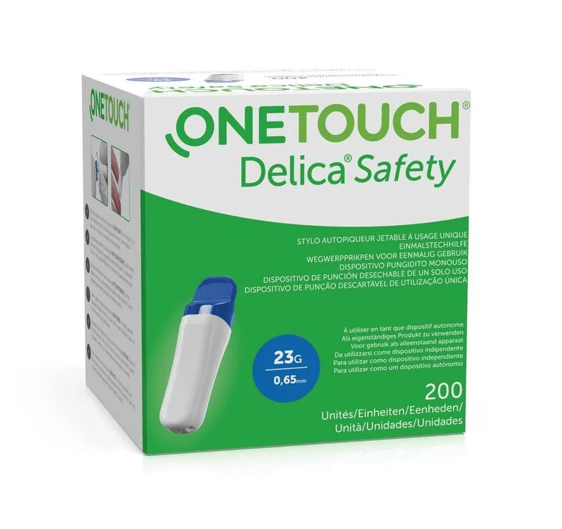 Lanzetten Blutzucker OneTouch Delica Safety Einmalstechhilfe