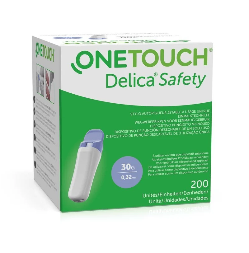 Lanzetten Blutzucker OneTouch Delica Safety Einmalstechhilfe