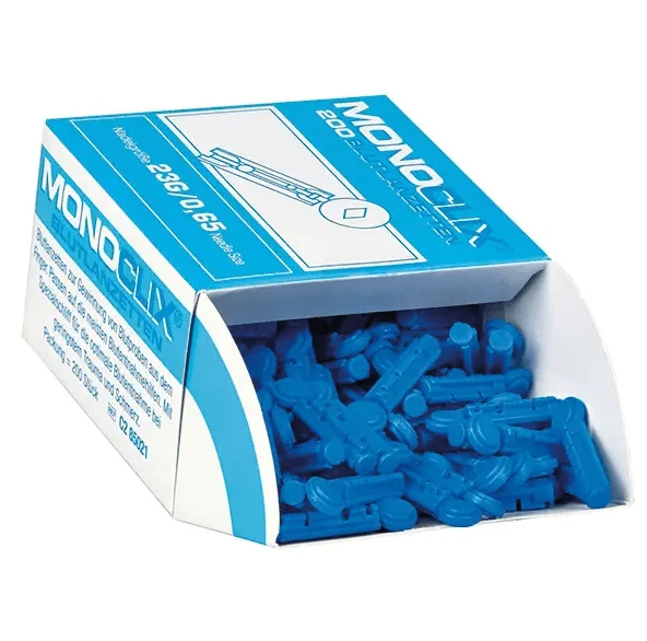 Monoclix Soft Lanzetten (23G = 0,65 mm)