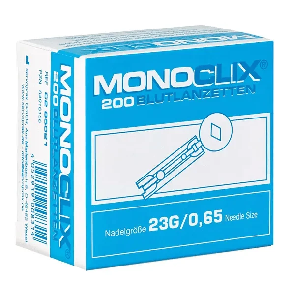 Monoclix Soft Lanzetten (23G = 0,65 mm)