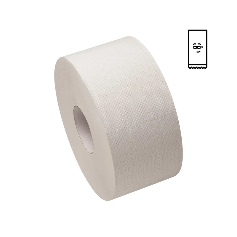 Nachhaltige Jumborolle Toilettenpapier