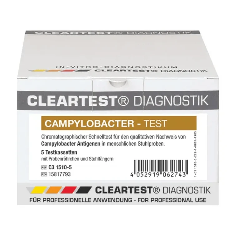 CLEARTEST Campylobacter Schnelltest – Stuhl Antigen POCT