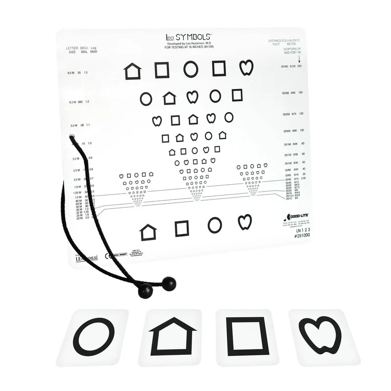 LEA™ Symbole-Karte Nahtest