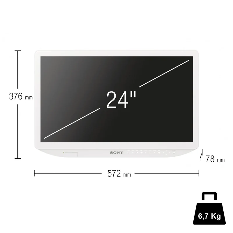 Sony LMD-2435MD Medizinischer Monitor 24 Zoll-Full HD-2D-LCD