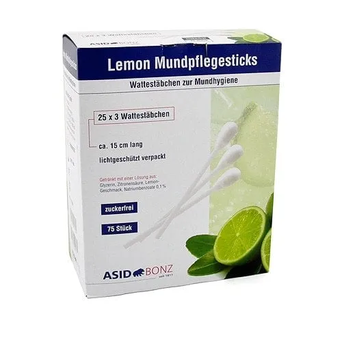 Mundpflegestäbchen Lemon