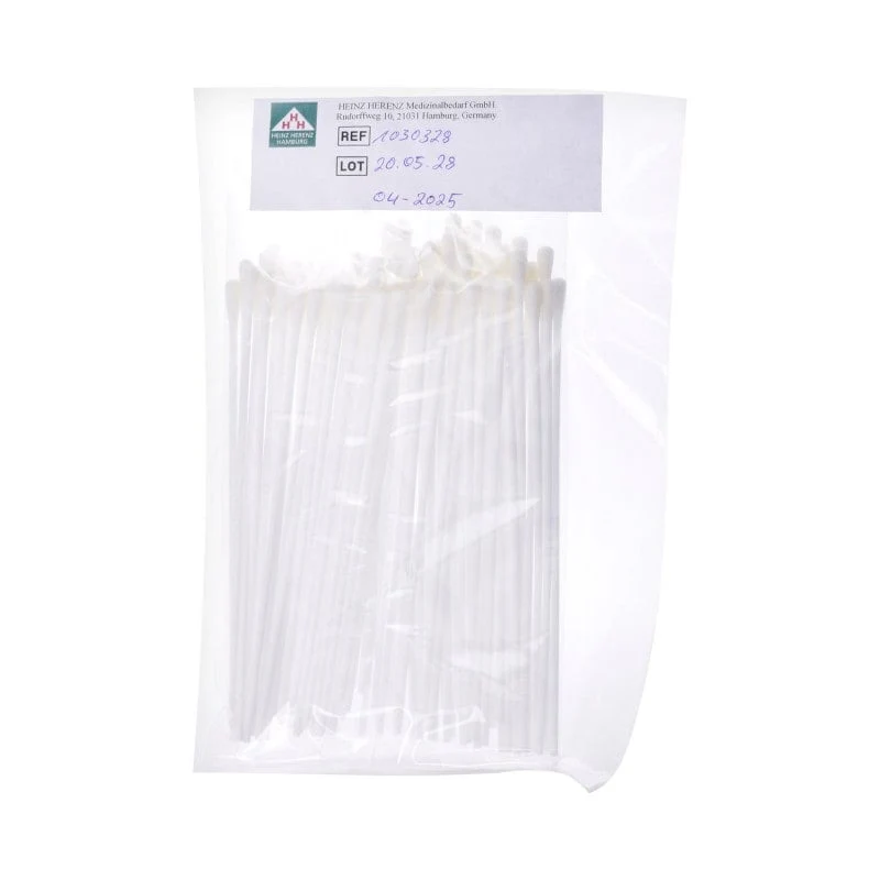 Plastikstäbchen mit Viskosekopf